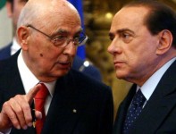 Napolitano e Berlusconi